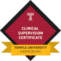 Clinical Supervision Certificate from Temple University in Harrisburg